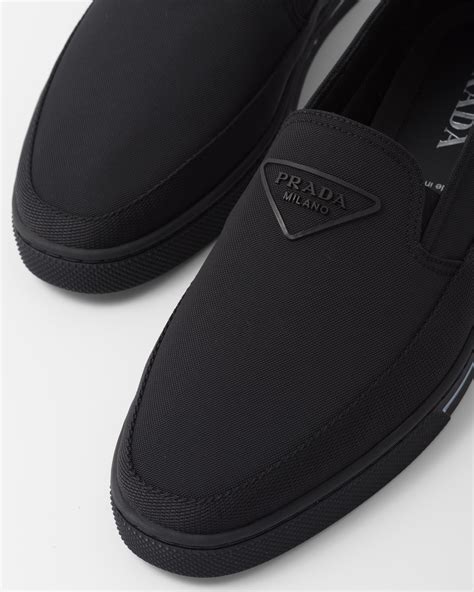 prada move nylon sneakers|prada nylon slip on sneakers.